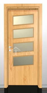HÉRA 31 CPL fóliás beltéri ajtó, 75x210 cm | 