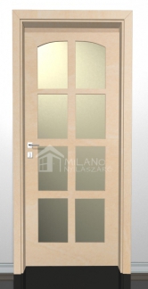LUPUSZ 3/B, borovi fenyő beltéri ajtó 75x210 cm | Borovi fenyő beltéri ajtók