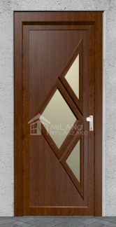 MILLWALL 4 Műanyag bejárati ajtó 90x210 cm | Műanyag bejárati ajtó