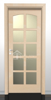 SZATURNUSZ 3/B,  borovi fenyő beltéri ajtó 90x210 cm | 