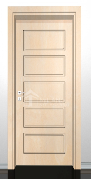 Milano ajtó - VESTA 1/B, luc fenyő beltéri ajtó 75x210 cm