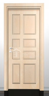 DRACO 1/B,  borovi fenyő beltéri ajtó 100x210 cm | 