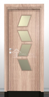 HÉRA 30 CPL fóliás beltéri ajtó, 75x210 cm | 