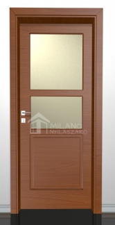 ALFA 2/D, borovi fenyő beltéri ajtó 90x210 cm | 