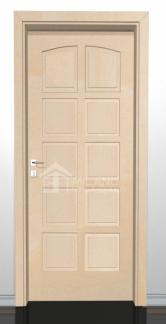 SZATURNUSZ 1/B,  borovi fenyő beltéri ajtó 90x210 cm | 